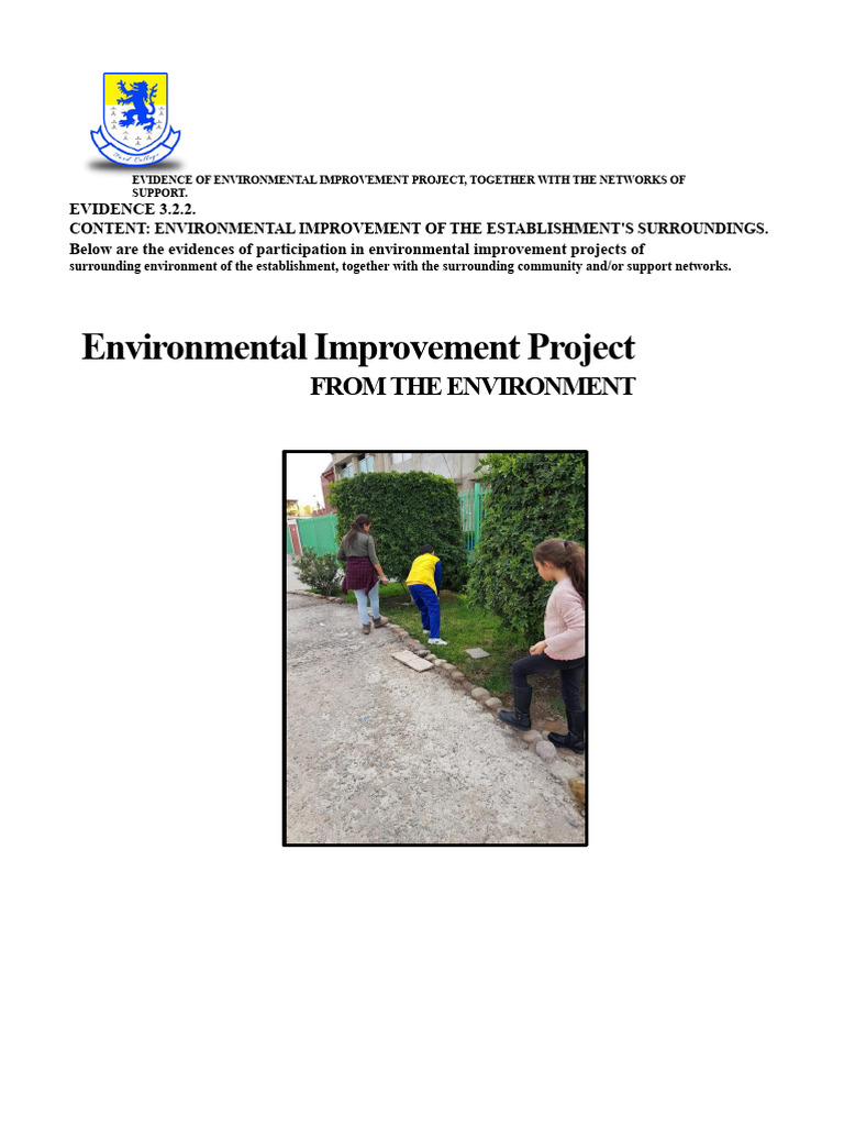 Ford College Environmental Improvement Initiatives | PDF | Waste ...