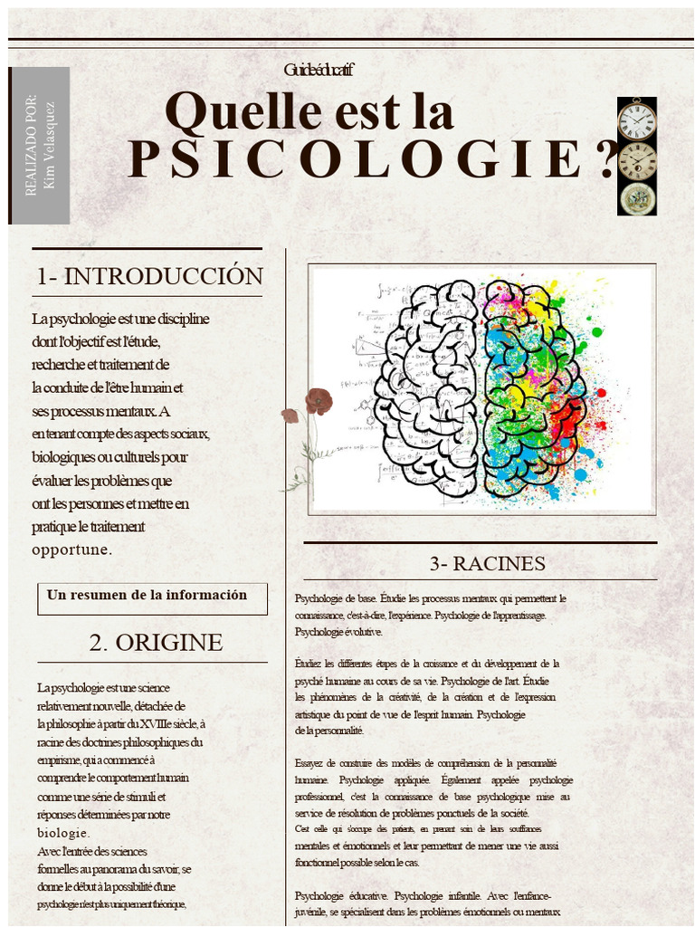 Introduction à la psychologie moderne | PDF | Psychologie | Psychologie ...
