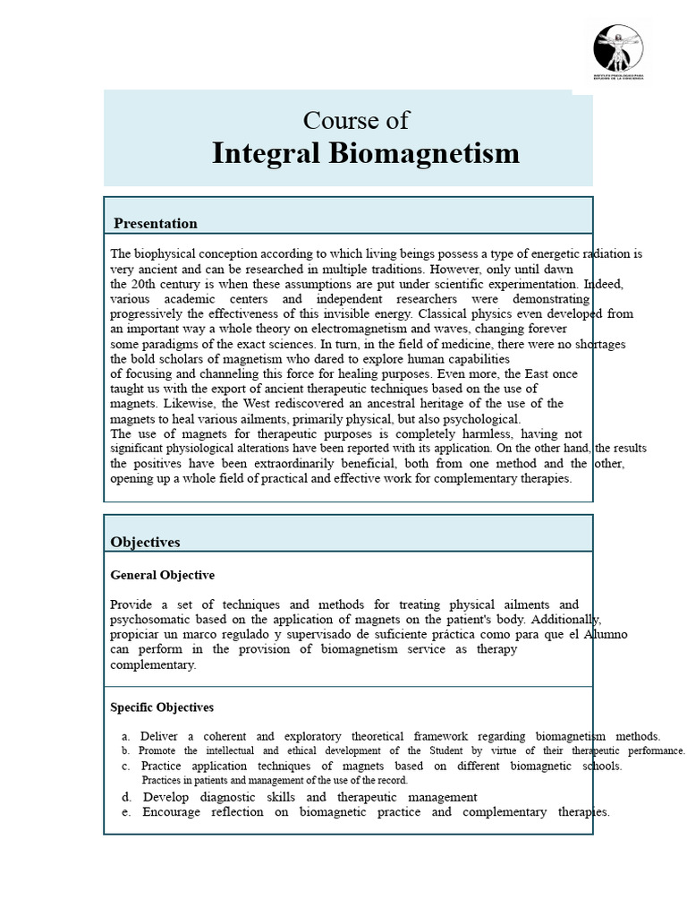 IPEC - Integral Biomagnetism | PDF | Alternative Medicine | Psychotherapy