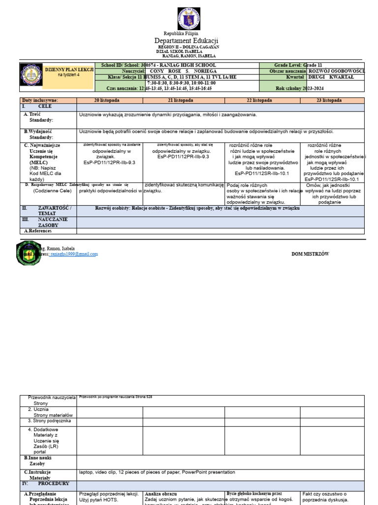 DLL Perdev Q2 W4 | PDF