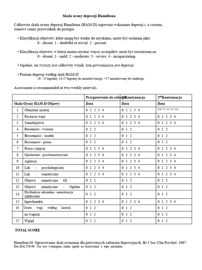 Ham D PDF | PDF