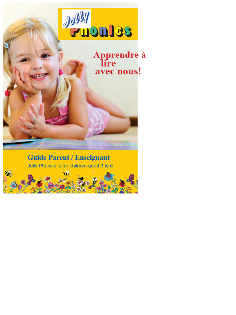 Guide Jolly Phonics pour Parents et Enseignants | PDF