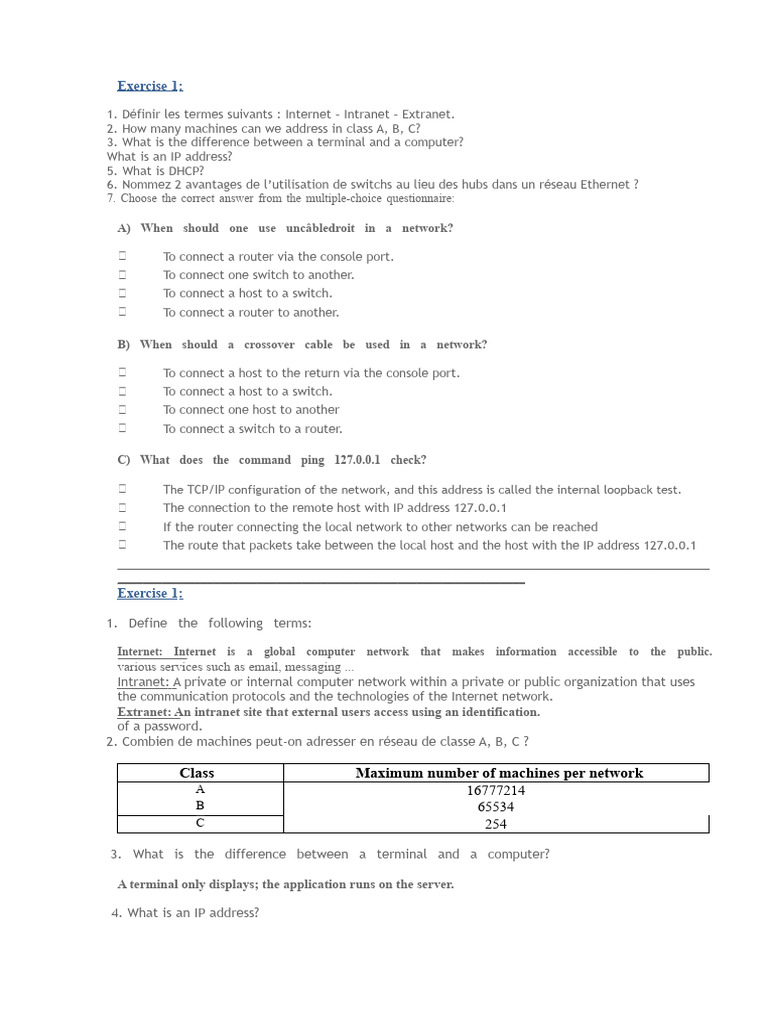 Networking Concepts and Troubleshooting Guide | PDF | Computer Network ...