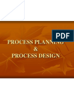 Process Planning & Process Design