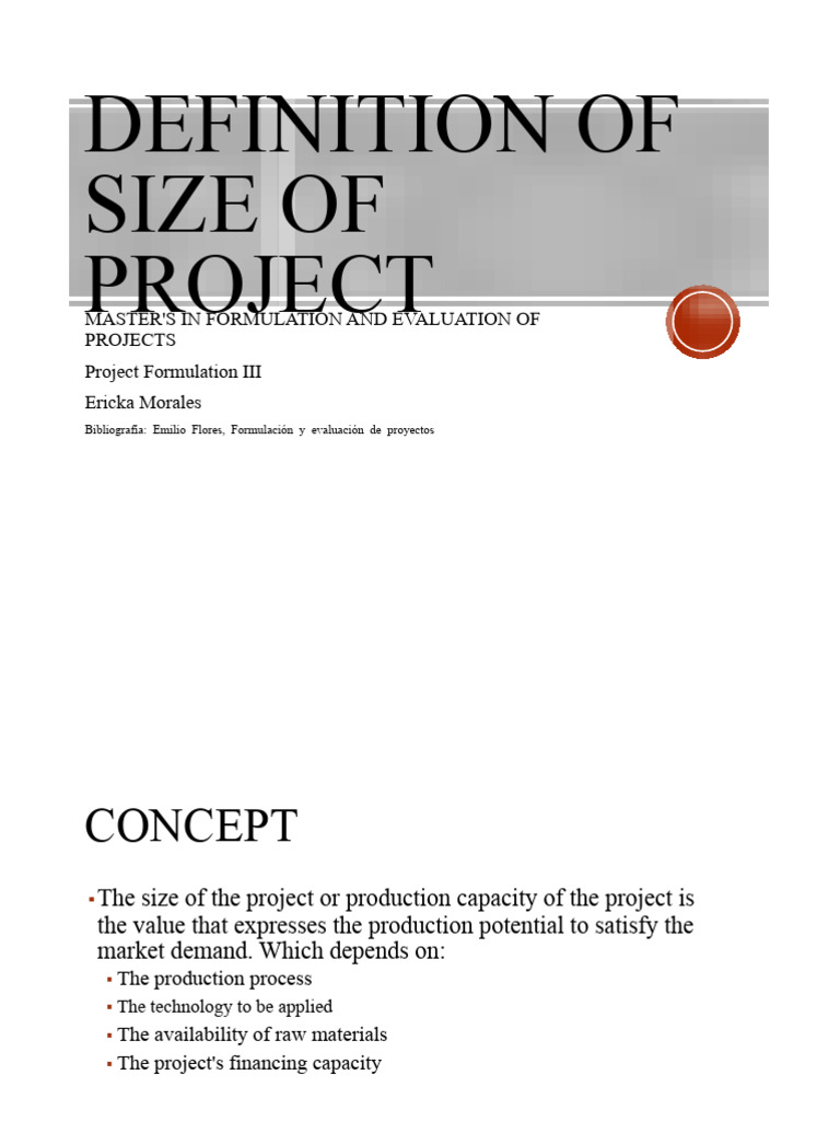 Project Size and Capacity Evaluation Guide | PDF | Economies Of Scale ...