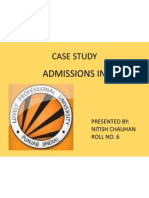 Case Study: Admissions in Lpu
