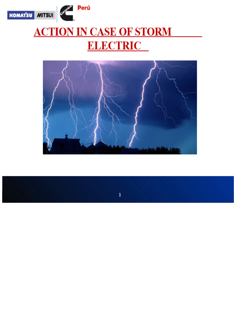 Storm Safety Protocols for SMCV Workers | PDF | Lightning | Thunderstorm
