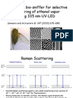 Fiber-Optic Bio-Sniffer For Selective Monitoring of Ethanol Vapor Using 335 nm-UV-LED