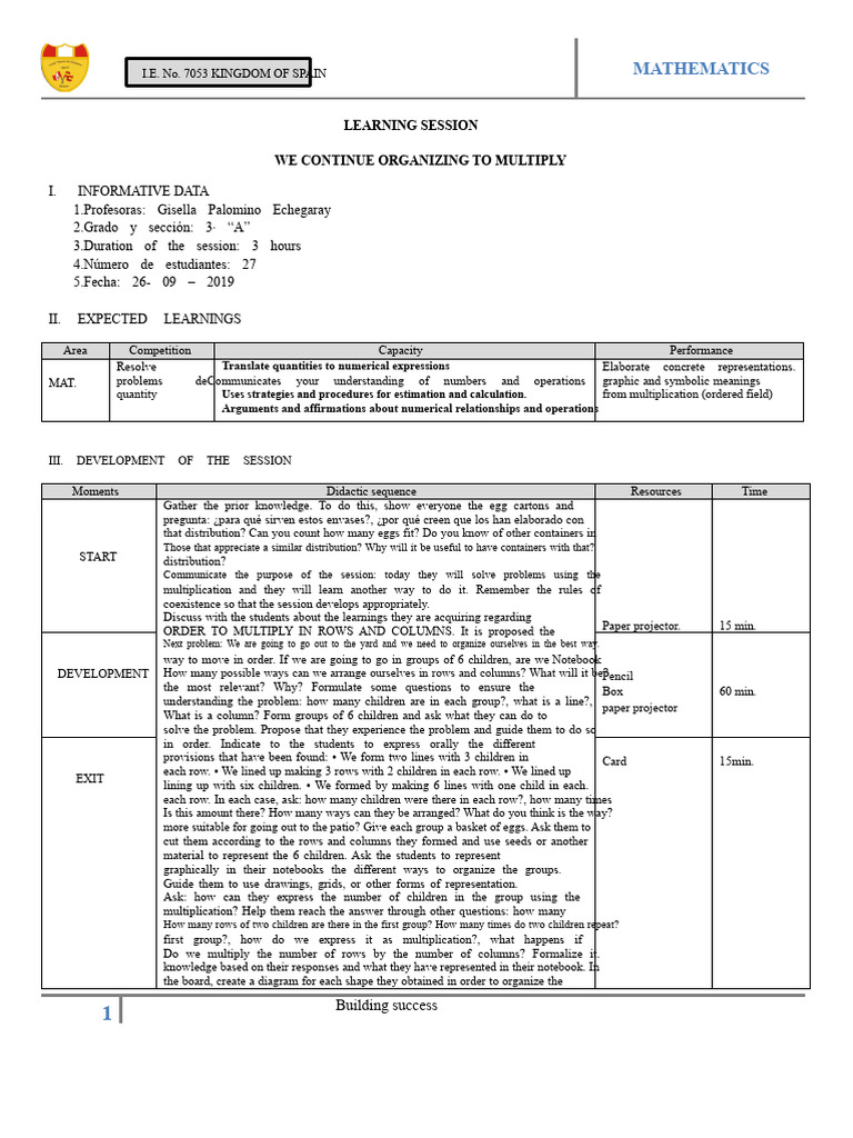 Multiplication Strategies for 3rd Grade | PDF | Multiplication ...