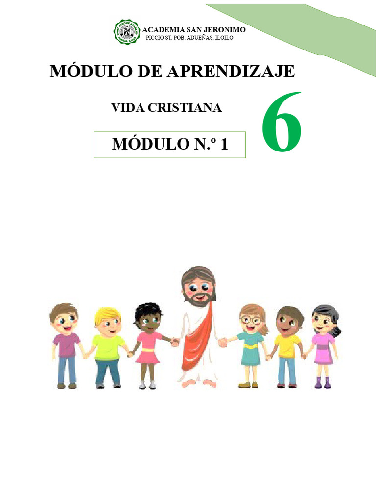 Módulo de Aprendizaje 1 | PDF | María, madre de Jesús | Oración