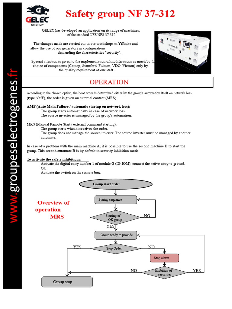 NF 37-312 Safety Group Automation Guide | PDF | Automation | Computer ...