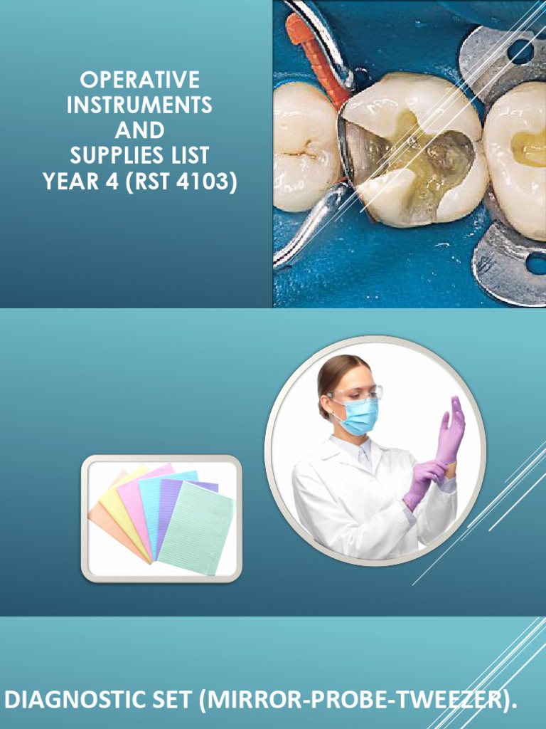 Supplies RST 4103 | PDF