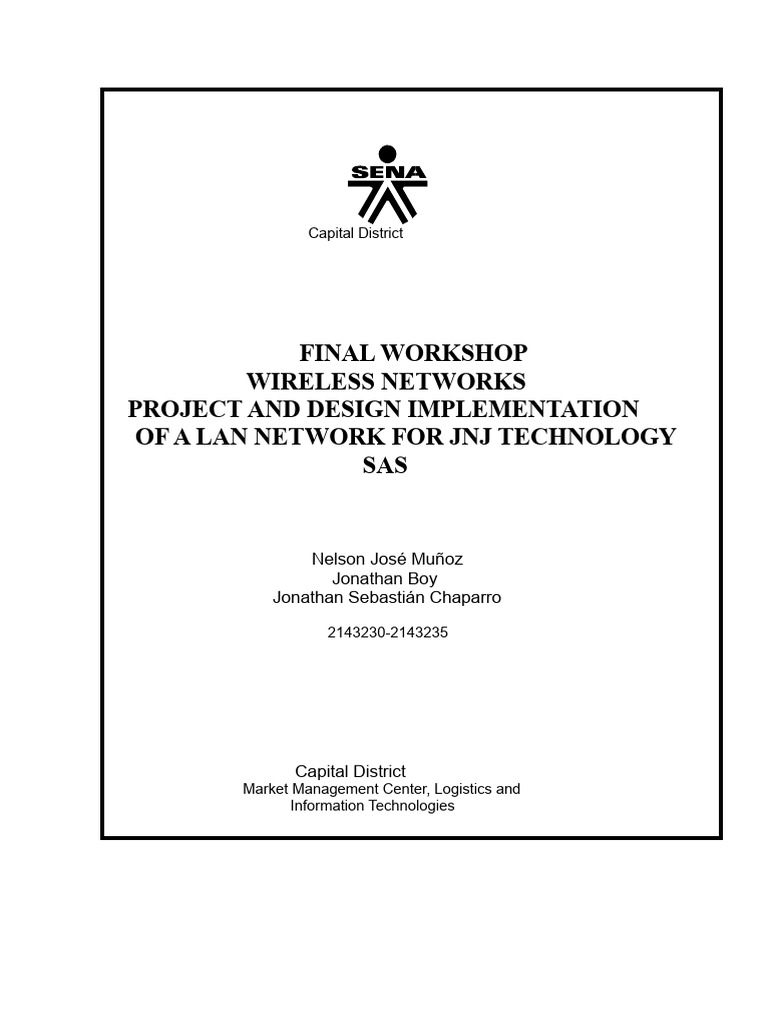 Report On The Implementation of A Network | PDF | Computer Network ...