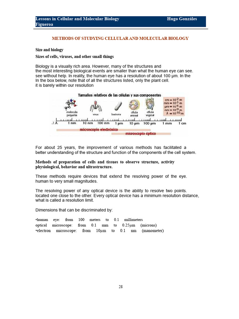 Cellular and Molecular Biology Techniques | PDF | Molecular Cloning ...