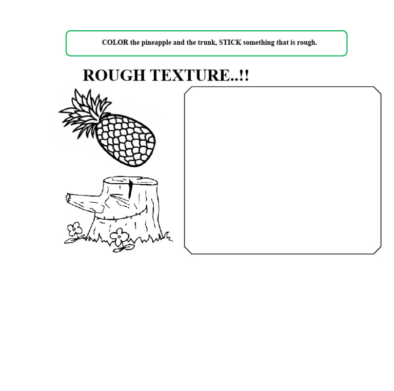 Rough Texture For 2-Year-Olds | PDF