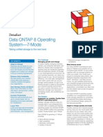 Data ONTAP 8 Operating System-7-Mode: Datasheet