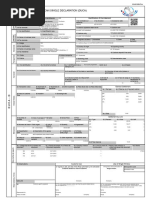 Customs Declaration Tables 2023 | PDF | Central America | Trade