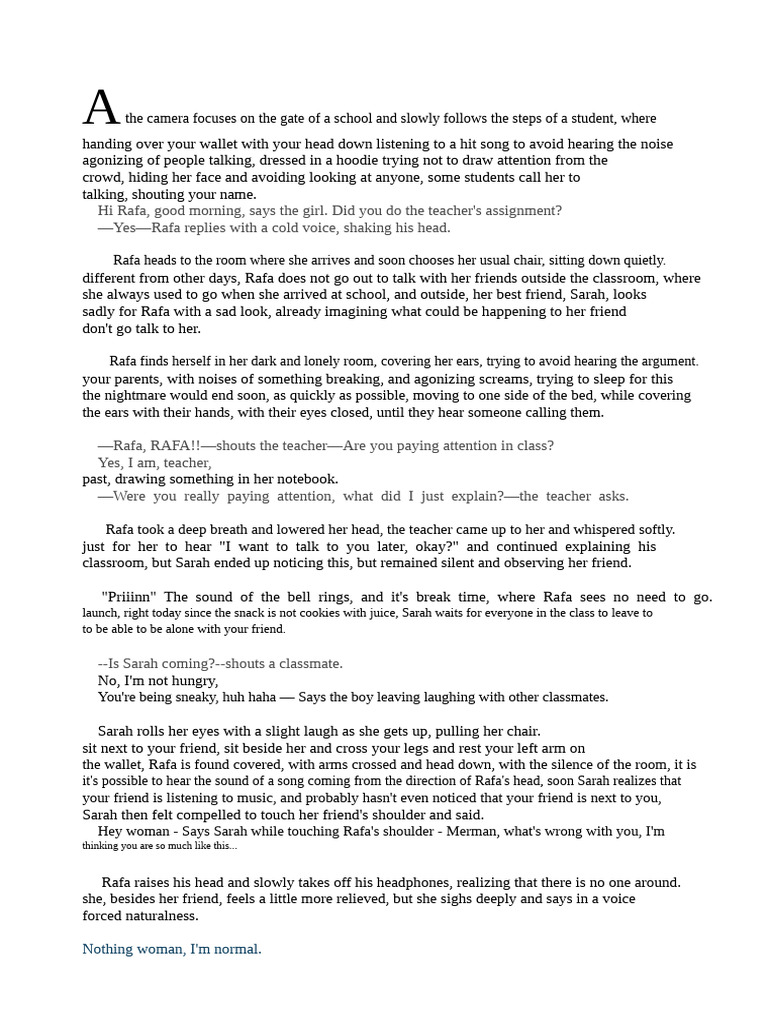Yellow September Script | PDF | Classroom