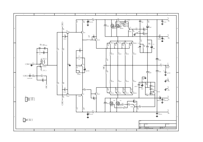 Schéma électronique de circuit complexe | PDF | Électricité | Énergie ...
