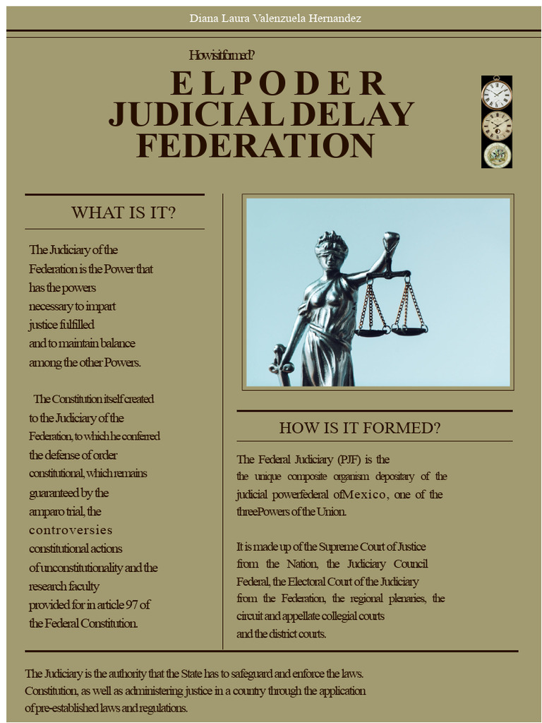 Overview of Mexico's Federal Judiciary | PDF | Judiciaries | Supreme Courts