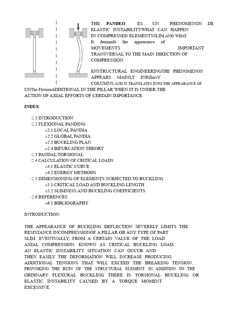 Bending | PDF | Buckling | Bending