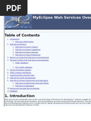 Myeclipse Wed Services