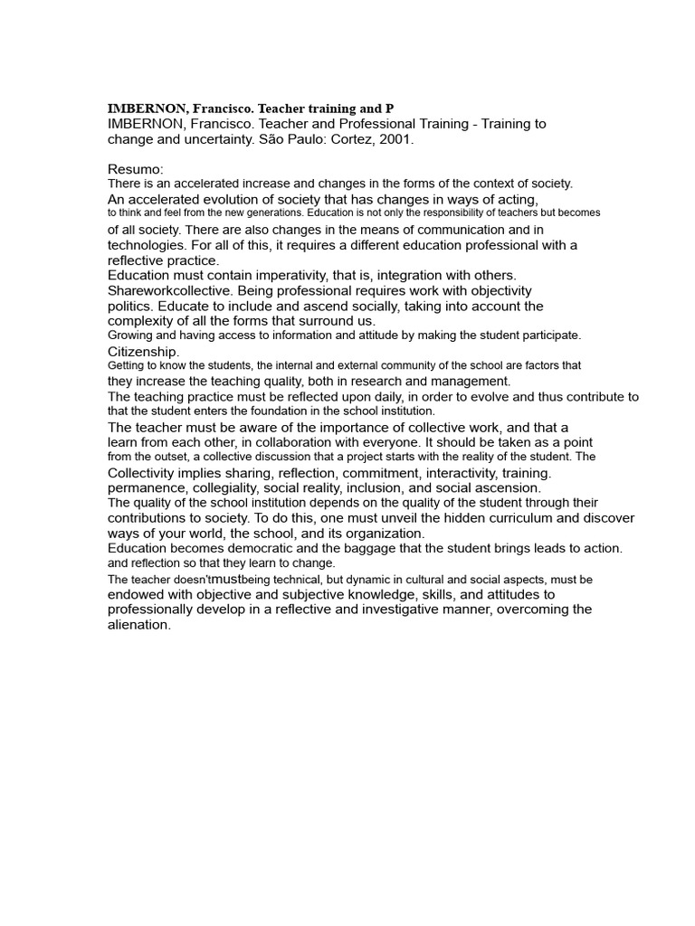 Teacher Training for Modern Education | PDF