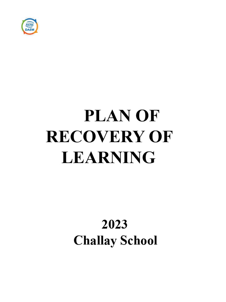 2023 Learning Recovery Plan | PDF | Mathematics | Curriculum