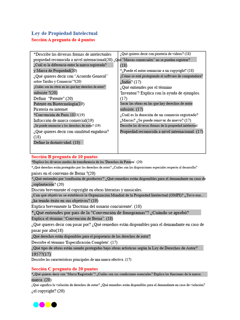 Guía Completa sobre Propiedad Intelectual | PDF | Derechos de autor ...
