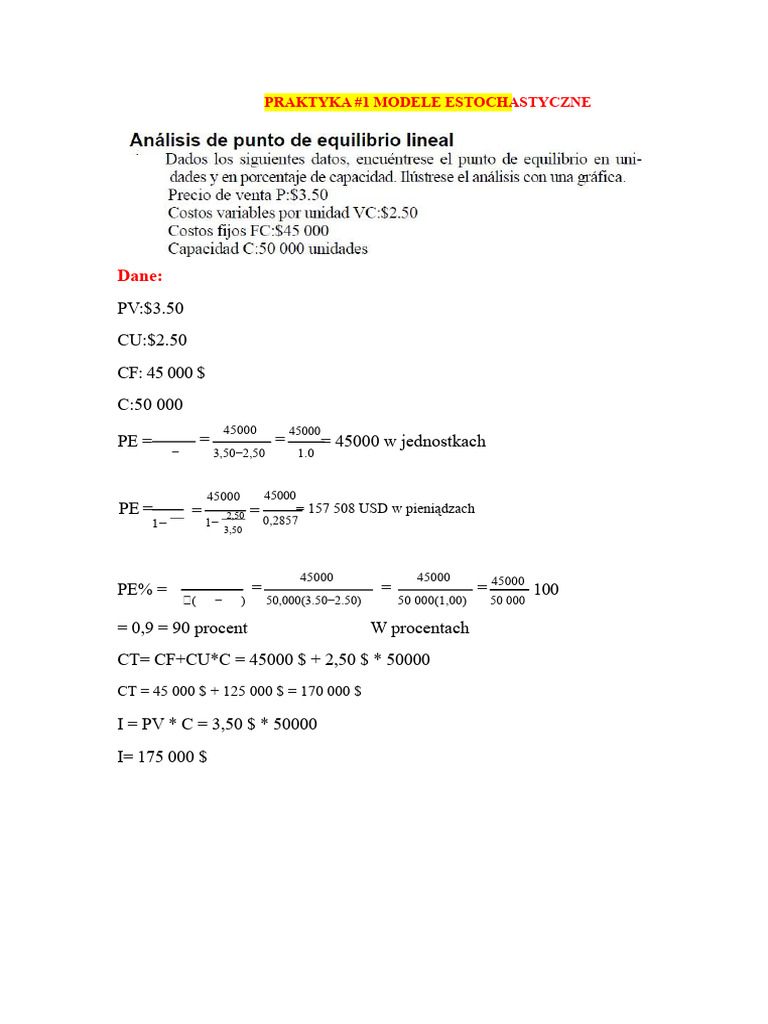 PRAKTYKA I Model Pro-Ambar Cabrera | PDF