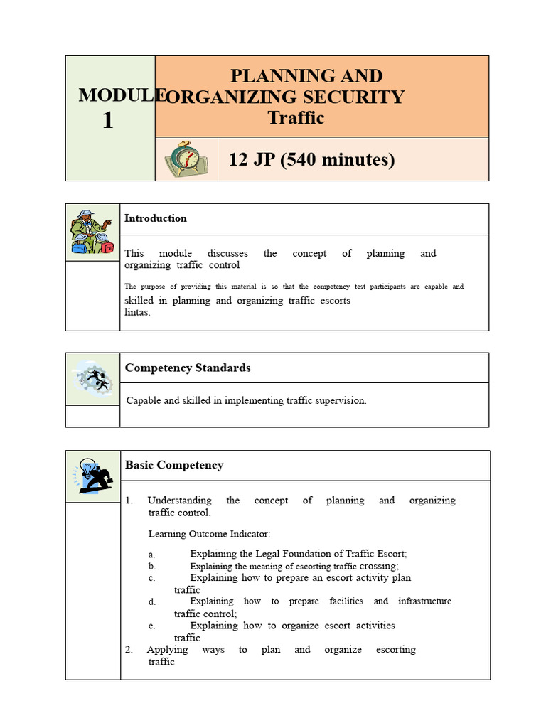 Traffic Control Planning and Organization | PDF | Traffic | Police