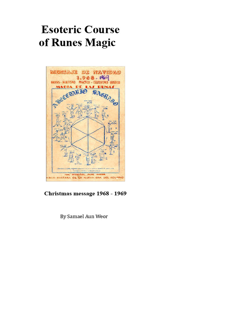 Runes Magic and Esoteric Wisdom | PDF | Universe | Multiverse