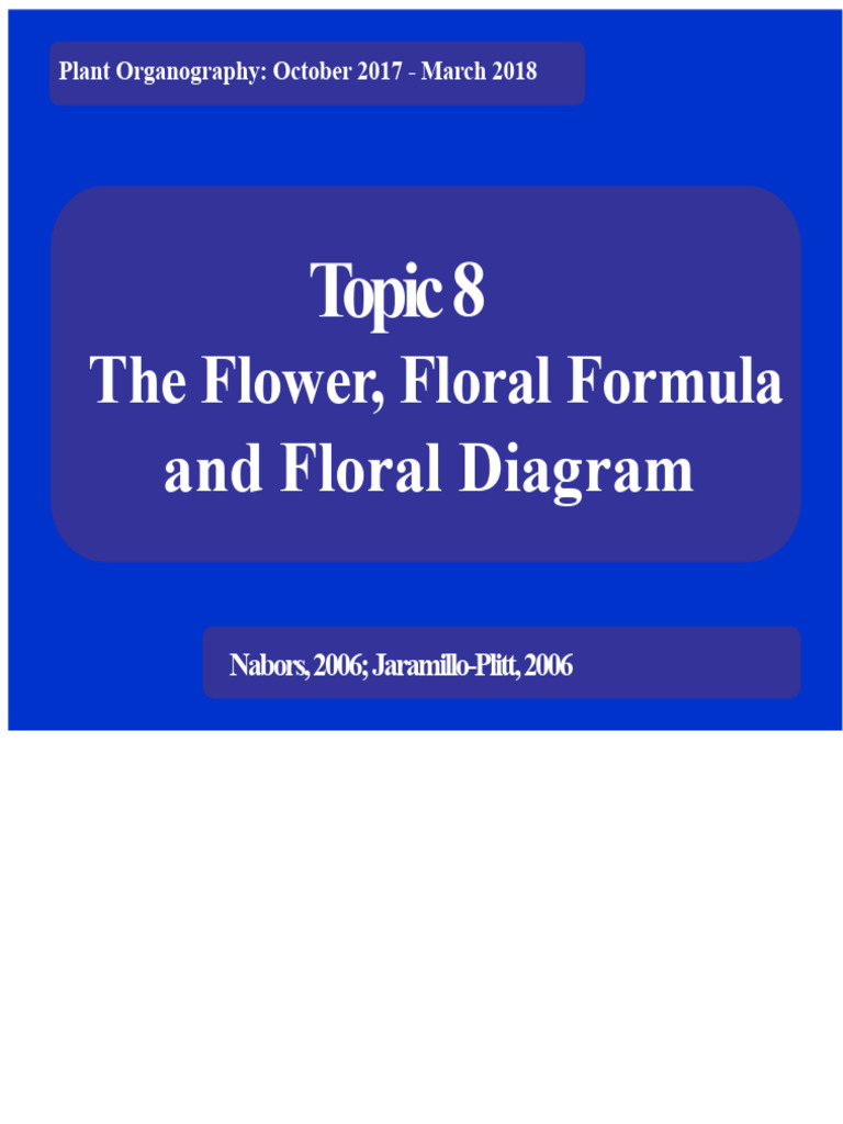 Flower Structure and Types Explained | PDF | Petal | Flowers