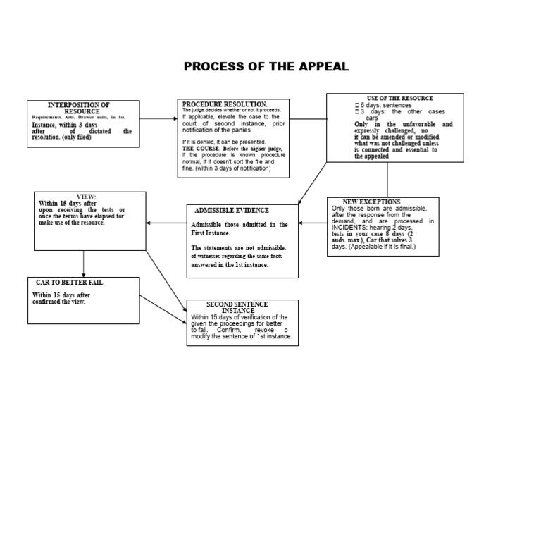 Appeal Process and Requirements Guide | PDF | Appellate Court | Legal ...
