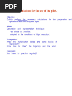 Calculating Wheel Over Points in Navigation | PDF | Metre | Tangent