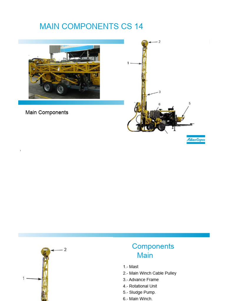 Main Components CS 14 PDF | PDF | Pump | Diesel Engine