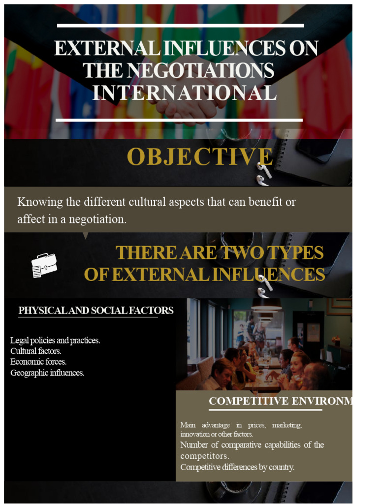 Cultural and Economic Factors in Negotiation | PDF