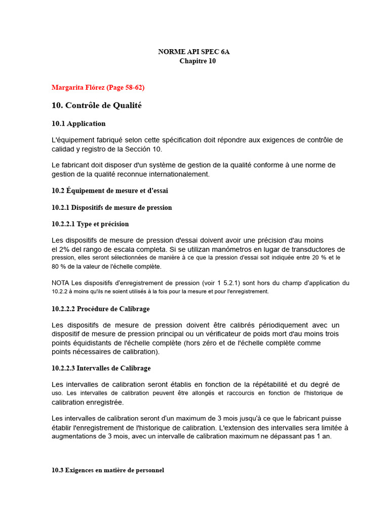 Contrôle de Qualité selon API SPEC 6A | PDF | Soudage | Construction