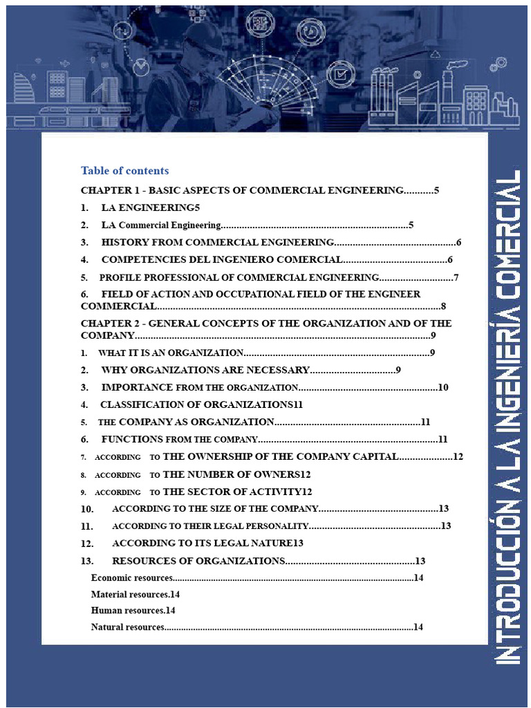 Introduction To Commerce Engineering Book Eng Jorge Mendez | PDF ...