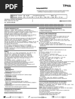 TPHA Test for Syphilis Detection Guide | PDF | Serology | Antibody