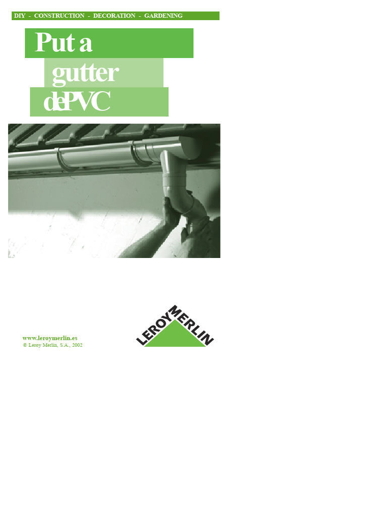 DIY Gutter Installation Guide | PDF | Roof