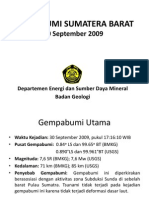 Brief Gempa Sumbar 300909