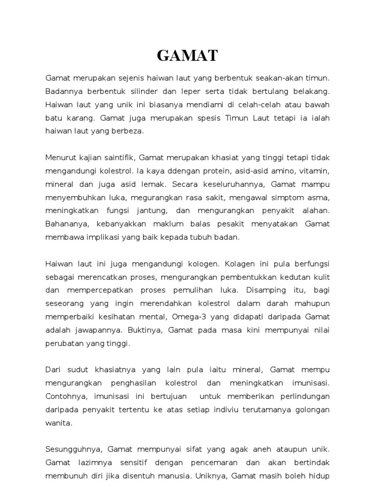 Lisan Bm Gamat Pdf