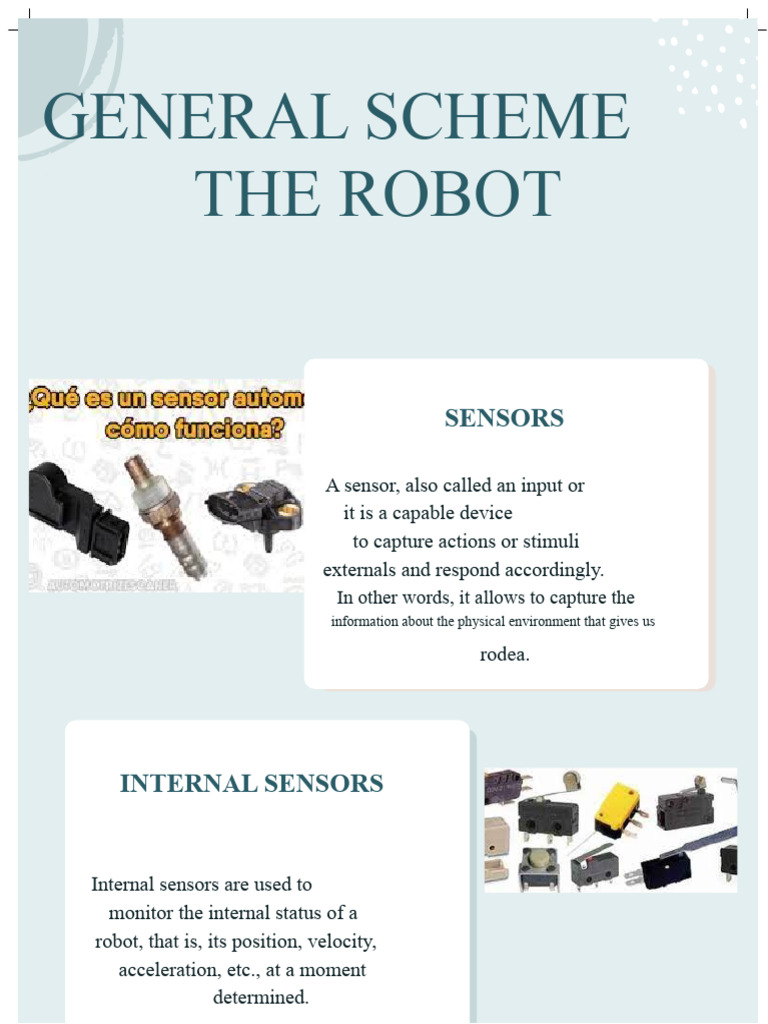 General Scheme of The Robot | PDF