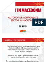 Automotive Sector in Macedonia