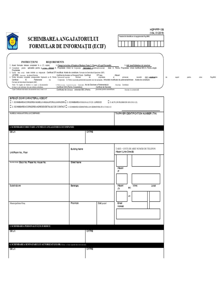 Formular Ecif Pag-Ibig | PDF