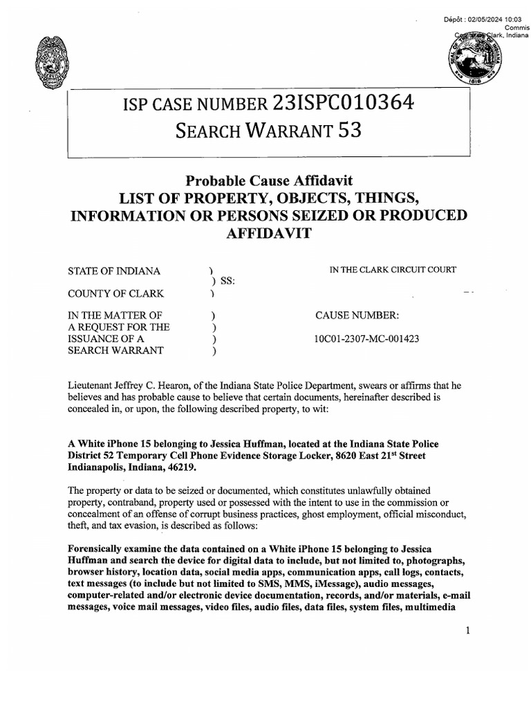 SW 53 Cause Probable | PDF