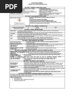 Ecolab Glass Cleaner Safety Data Sheet | PDF | Toxicity | Personal ...