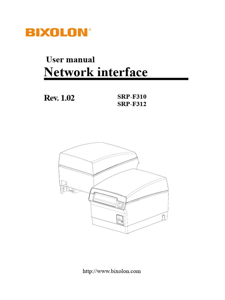SRP-F310/F312 Network Interface Guide | PDF | Computer Network | File ...