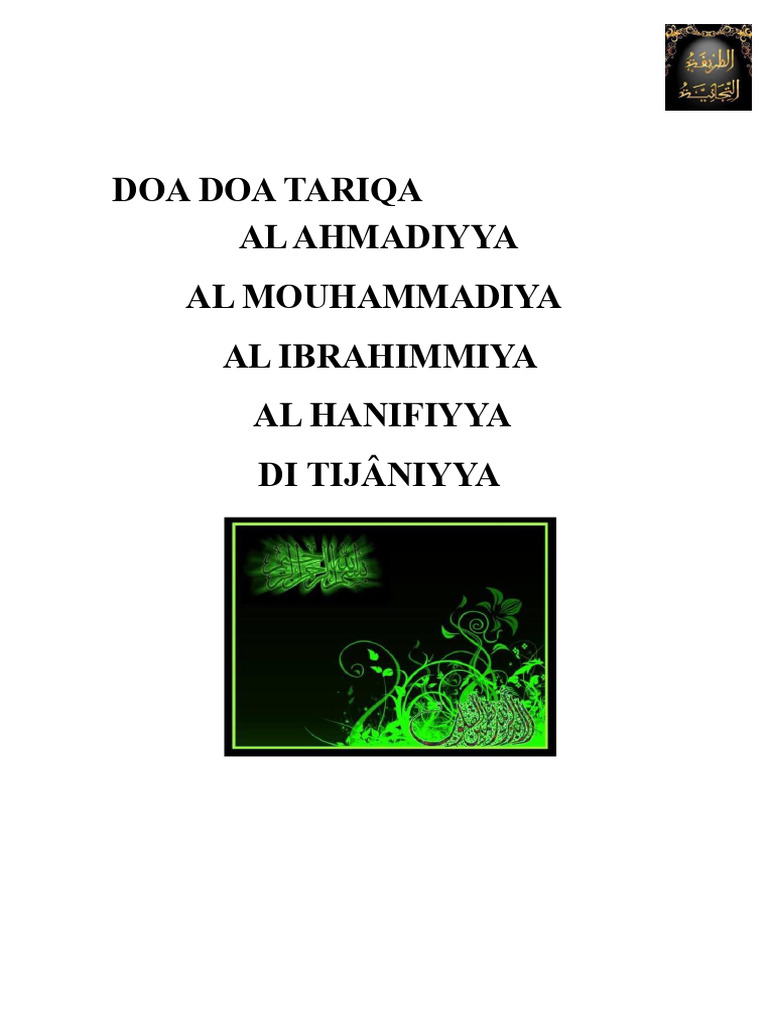 Doa dan Praktik Tariqa dalam Islam | PDF